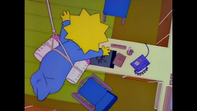 KRUSTY DOLL: Hey, kids!
I'm flame-retardant. (laughing) - The Simpsons