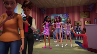 Kudengar bos di sini sungguh moster, - Barbie: Skipper and the Big Babysitting Adventure