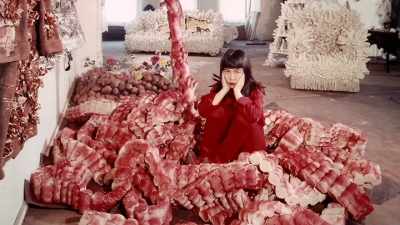 Kusama was creating work of equal importance, - Kusama : Infinity