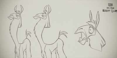 "Kuzco and Pacha. That's it." - Sketchbook