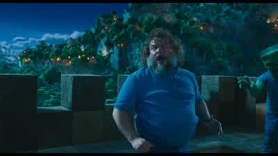 Kyaa! Hyaa! Ha-hah! Taste it! - A Minecraft Movie