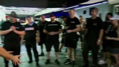 - Kye Kelley and Mike Bowman.
- [all cheering] - Street Outlaws No Prep Kings Team Attack
