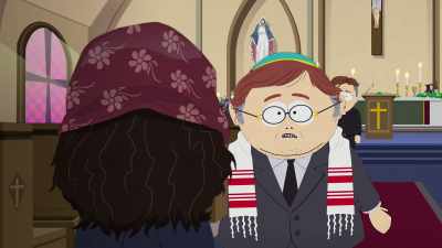 Kyle has already
convinced a bunch of people - South Park: Post COVID: The Return of COVID