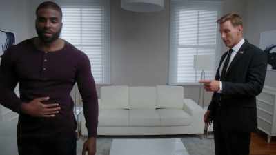 KYLE: GOOD.
BECAUSE IF YOU STAYED
FOR ONE MORE DAY, - Tyler Perry's The Oval
