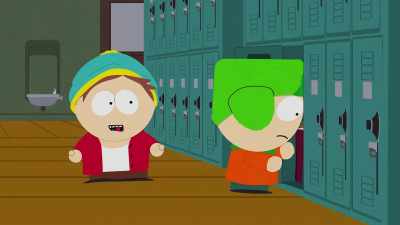 Kyle, guess what?
You're a totally ugly ginger - South Park: The End of Obesity