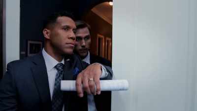 Kyle: He's a hothead.
He's calming down. - Tyler Perry's The Oval