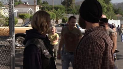 Kyle looks like
he's doing all right. - Sons of Anarchy
