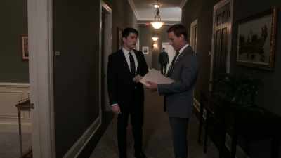 KYLE: NO. I'LL FILL HIM IN.
THANK YOU, AGENT. - Tyler Perry's The Oval