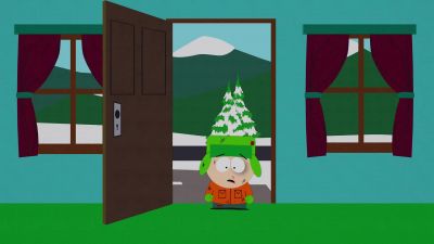 Kyle!
What happened to you? - South Park