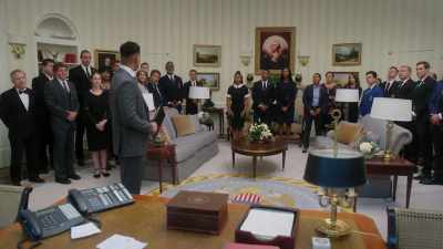 KYLE: YES, SIR.
GLADLY. - Tyler Perry's The Oval