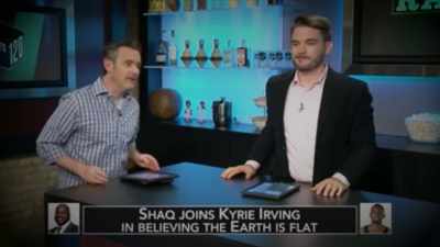 Kyrie: flat.
Dremont: Flat. - Behind the Curve