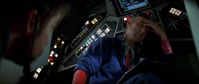 L got a four alarm hangover - Star Trek: First Contact