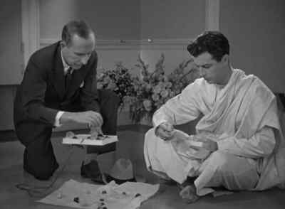 - L-I'm terribly sorry.
- Oh, it was my fault. - Magnificent Obsession