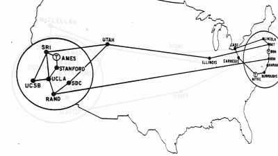 L joined DARPA in the early 1 970s
and started two other networking programs, - Lo and Behold: Reveries of the Connected World