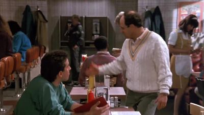 L love the mirror in that bathroom - Seinfeld