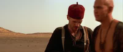I loved the whole sand-wall trick. - The Mummy