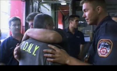 L never got so many hugs in my life - 9/11