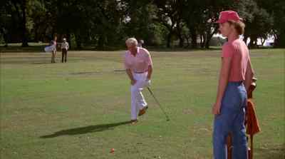 L should have yelled "two." - Caddyshack