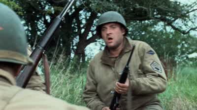 L should take the middle sir The way you runMaybe l should go left sir Maybe you should shut up - Saving Private Ryan