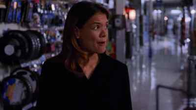 L think l ran into an auto display case
or something. - Dawson's Creek