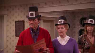 "l think we should be friends
with the Pilgrims - Everybody Loves Raymond