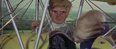 L want to get into
the rear cockpit, Penelope. - Thunderbird 6