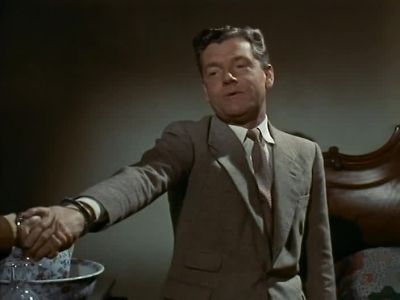 L won't lie on that bed We're chained you can't avoid it - The 39 Steps
