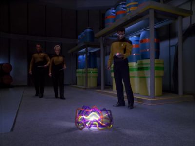 La Forge to Data.
Stop what you're doing. - Star Trek: The Next Generation