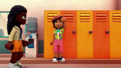 La qualité de l'air ?
Ouah. - Lego Friends: The Next Chapter: New Beginnings