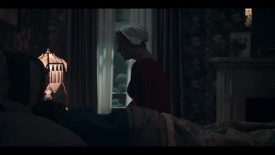 [labored breathing] - The Handmaid's Tale