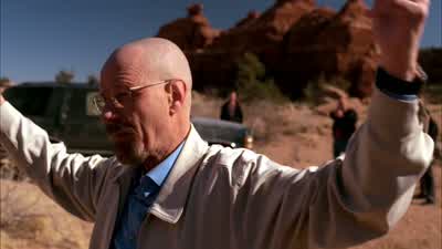 Lace your fingers behind your head. - Breaking Bad