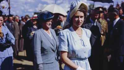 [LACEY]: If one's looking for
some explanation - Elizabeth Windsor