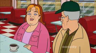 Lacey, I'll gladly give you a hand - Corner Gas Animated