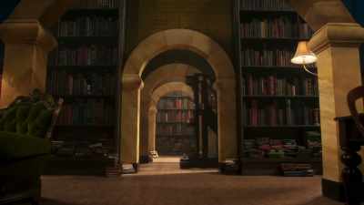 - [Ladder creaks] - The Bureau of Magical Things