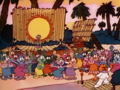 Ladies and gentlemen direct from - Garfield in Paradise
