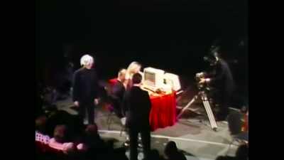 Ladies and gentlemen,
I'm here tonight - The Andy Warhol Diaries