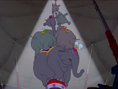 Ladies and gentlemen......you have now seen the impossible......accomplished in front of your faces. - Dumbo