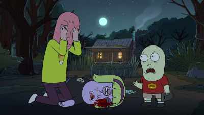 Ladies and gentlemen,
[stammers] let's check out the... - The Paloni Show! Halloween Special!