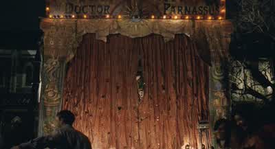 Ladies and gentlemen step upStep upI Mercury the messenger of the godsinvite you invite you sirtonight for one night onlyhere at this very venue to enter into the mindthe very great mindof Doctor ParnassusDoctor Parnassus - The Imaginarium of Doctor Parnassus