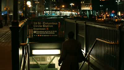 Ladies and gentlemen, the next Brooklyn bound local train is now arriving. - Tower Heist