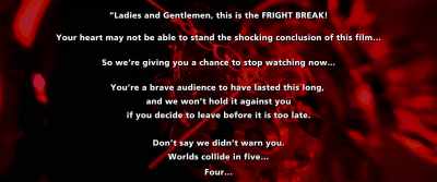 Ladies and gentlemen,
this is the Fright Break. - Monster Mash