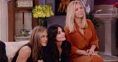 "Ladies, there's a message on the answering machine. - Friends: The Reunion