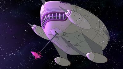 Ladies you're under arrest Prepare to be boarded again and again - Futurama: Into the Wild Green Yonder