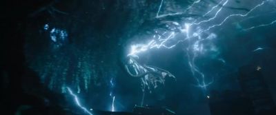          [Ladon growls] - Shazam! Fury of the Gods