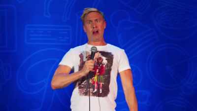 "Lads, seriously. It's moving now." - Russell Howard: Recalibrate