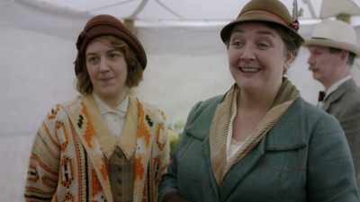 Lady Circumference.
how wonderful to see you. - Decline and Fall