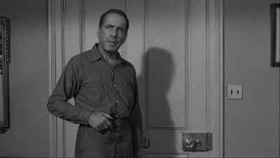 Lady, you didn't know what
a tough old bird you married! - The Desperate Hours