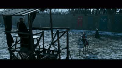Lady, upon your evidence, I hazard my life in combat with Jacques le gris. - The Last Duel