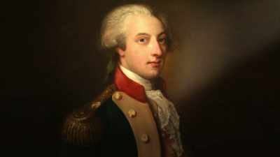‐ Lafayette has joined
Washington's army - Washington