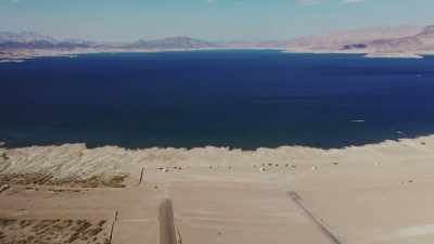 Lake Mead is just barely
starting to show its secrets. - Impact x Nightline
